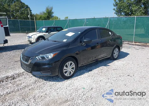 2021 Nissan Versa S 5-Speed Manual Transmission из США, поврежденный, VIN 3N1CN8BV5ML907649